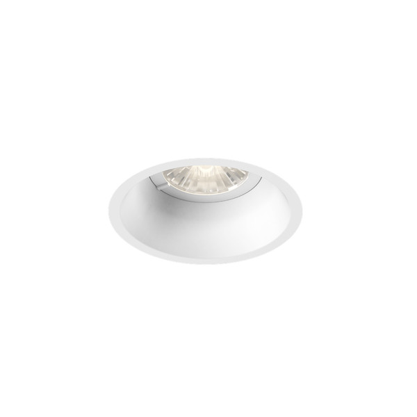 Wever & Ducré DEEP IP44 1.0 Для помещений Recessed lighting spot GU5.3 Белый