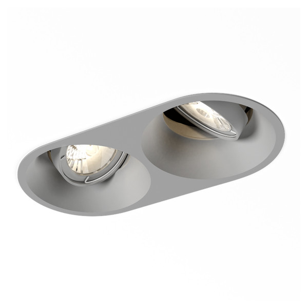 Wever & Ducré DEEP ADJUST 2.0 Для помещений Recessed lighting spot GU10 Cеребряный