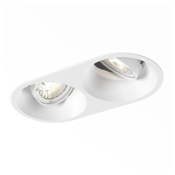 Wever & Ducré DEEP ADJUST 2.0 Для помещений Recessed lighting spot GU10 Белый