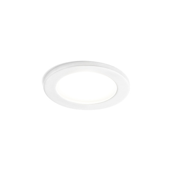 Wever & Ducré LUNA ROUND IP44 1.0 Для помещений Recessed lighting spot GU5.3 Белый