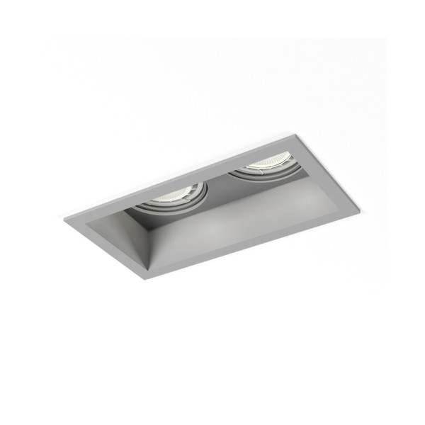 Wever & Ducré Plano 2.0 PAR16 Для помещений Recessed lighting spot GU10 Cеребряный