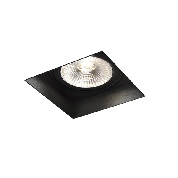 Wever & Ducré Strange 1.0 Для помещений Recessed lighting spot 15Вт Черный