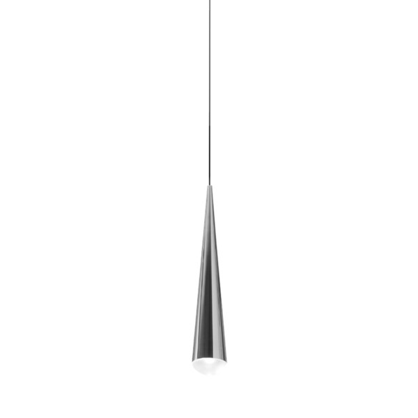 Wever & Ducré Cone 1.0 Flexible mount 8W LED Chrome A,A+,A++ suspension lighting