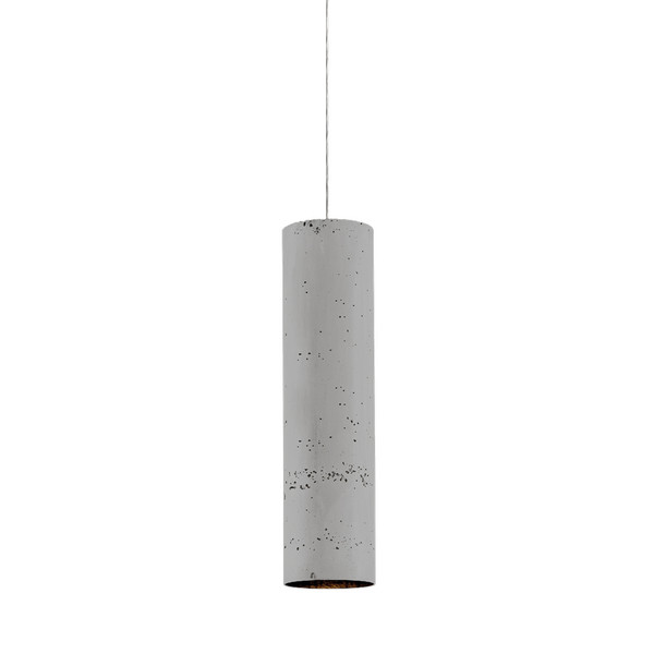 Wever & Ducré Concrete Tube 4.0 Flexible mount 8W LED Grey A,A+,A++ suspension lighting