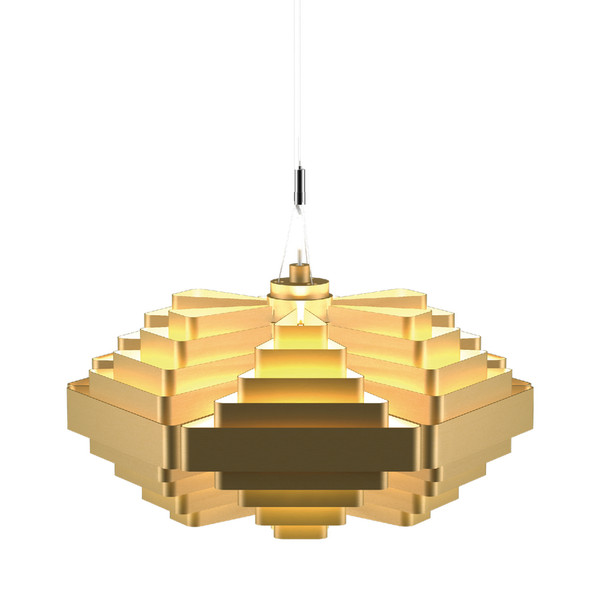 Wever & Ducré J.J.W. 042 Flexible mount E27 53W Halogen Gold A,A+,B,C,D,E suspension lighting