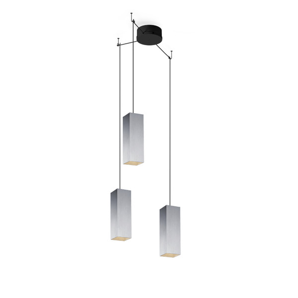 Wever & Ducré BOX MULTI 2.0 PAR16 Flexible mount GU10 Aluminium suspension lighting