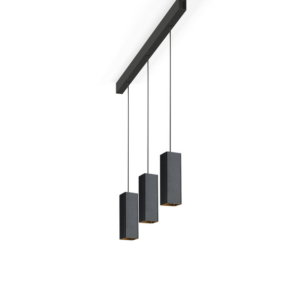 Wever & Ducré Docus Multi 2.0 PAR16 Flexible mount GU10 Black A,B,C,D,E suspension lighting