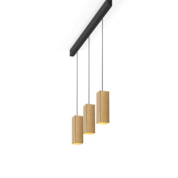 Wever & Ducré Docus Multi 2.0 Flexible mount 8W Integrated LED Gold A,A+,A++ suspension lighting