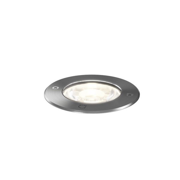 Wever & Ducré MAP 0.9 Вне помещения Recessed lighting spot 8Вт Нержавеющая сталь