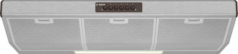 Bosch DHU965U Semi built-in (pull out) 600m³/h Silver cooker hood