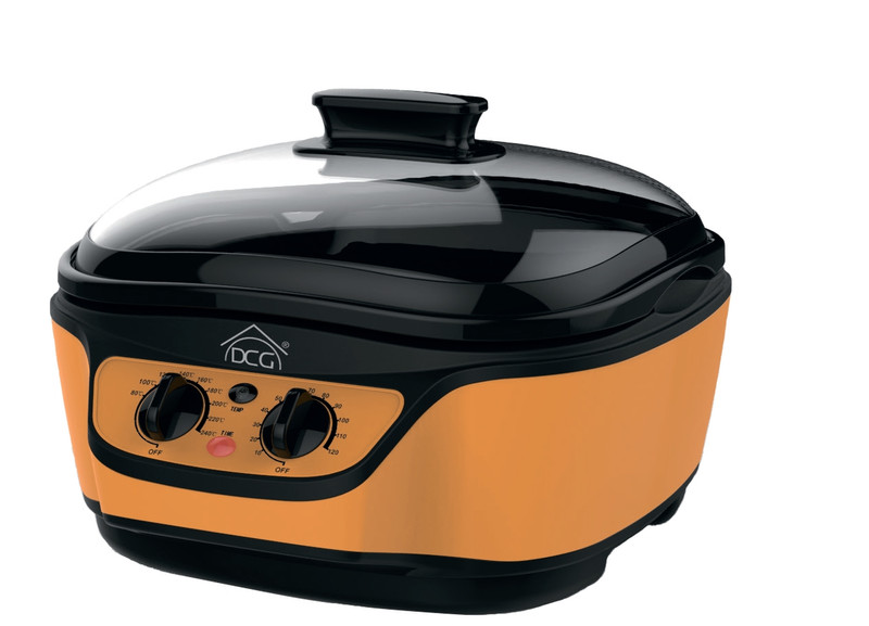 DCG Eltronic MB2400 5L 1500W Black,Orange multi cooker
