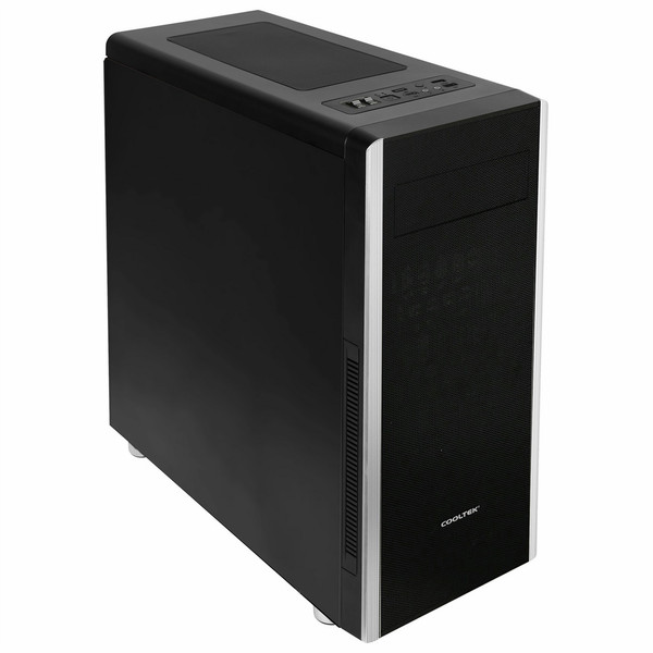 Cooltek CT NC-01 Midi-Tower Schwarz Computer-Gehäuse