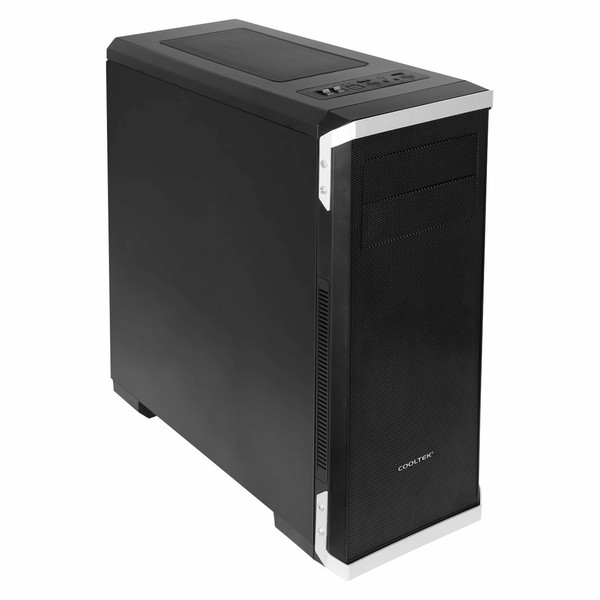 Cooltek CT NC-02 Midi-Tower Schwarz Computer-Gehäuse