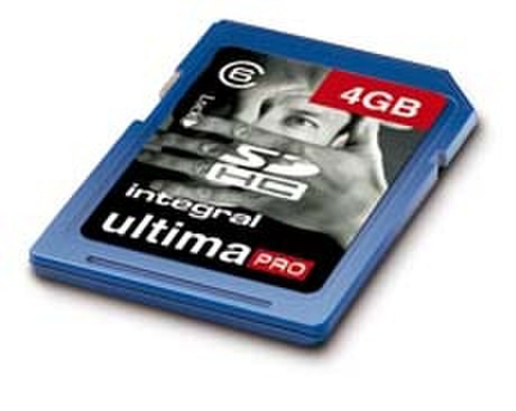 Integral 4GB UltimaPro SDHC 4GB SDHC memory card