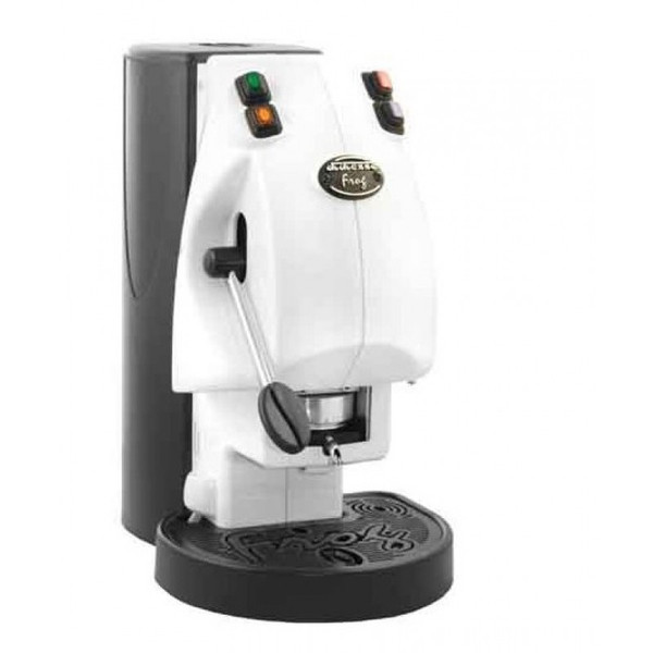 Caffe Borbone Frog Freestanding Semi-auto Pod coffee machine 2L 1cups Black,White