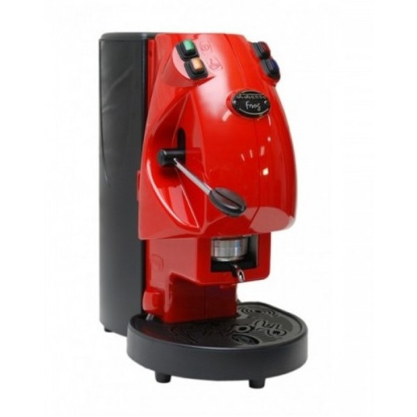 Caffe Borbone Frog Freestanding Semi-auto Pod coffee machine 2L 1cups Black,Red