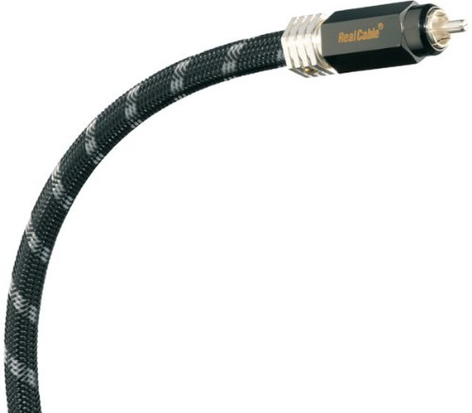 Real Cable AN7510-OCC 1m RCA RCA Schwarz Audio-Kabel