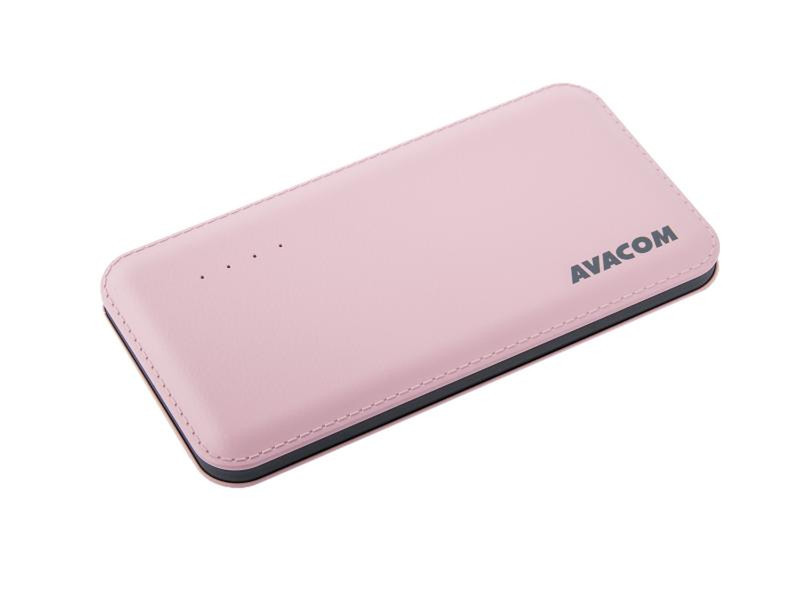 AVACOM PWRB-8001P Литий-полимерная (LiPo) 8000мА·ч Розовый внешний аккумулятор