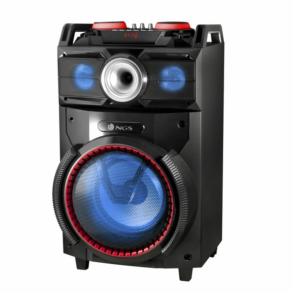 NGS Wild Dance 300W Black,Blue,Red loudspeaker