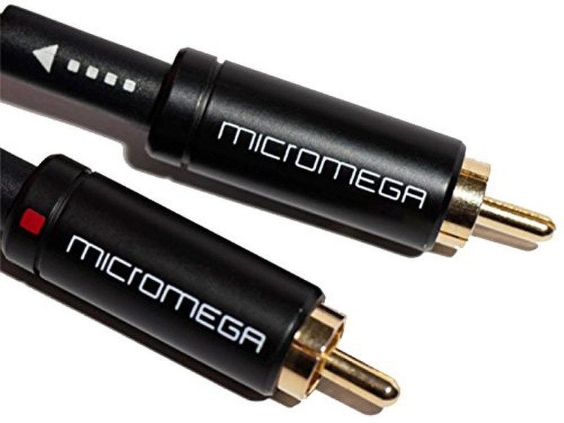 Micromega MyCable RCA 1.25m RCA RCA Schwarz Audio-Kabel