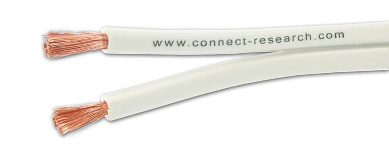 Connect Research CHP259H 100м Белый аудио кабель