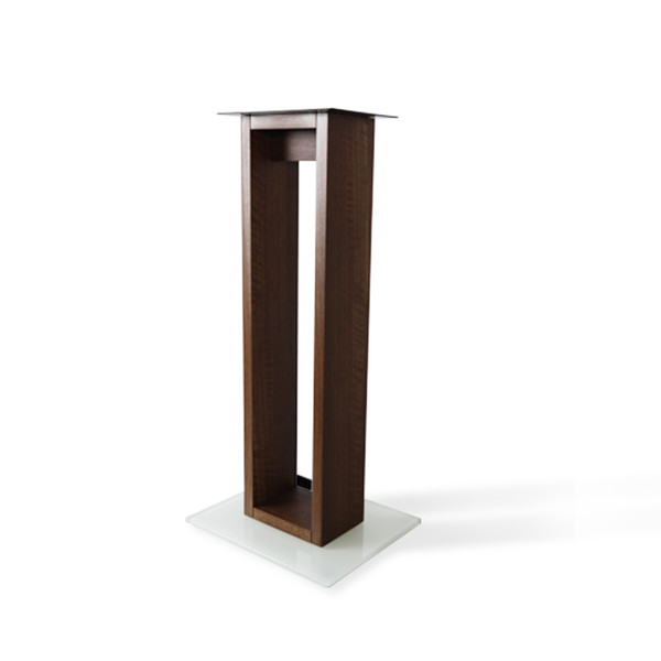 Norstone Alvä Floor Glass Wood speaker mount