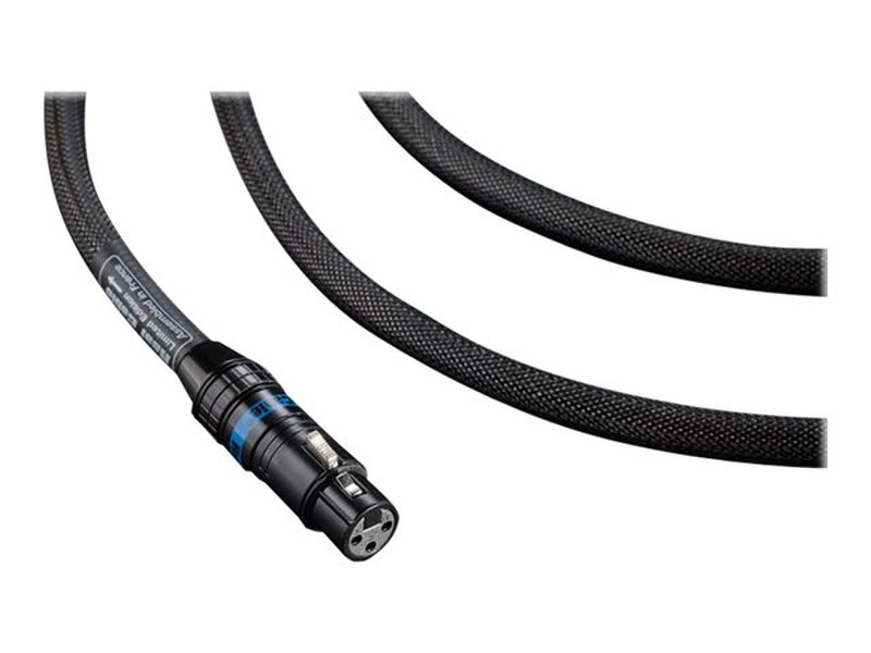 Real Cable CHEVERNY-II-EBU/1M00 1м XLR (3-pin) XLR (3-pin) Черный аудио кабель