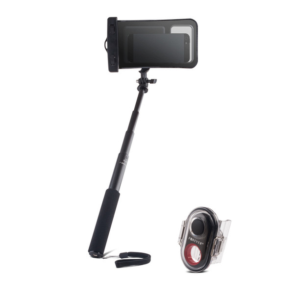 Forever PMP-04 Waterproof Universal Black selfie stick