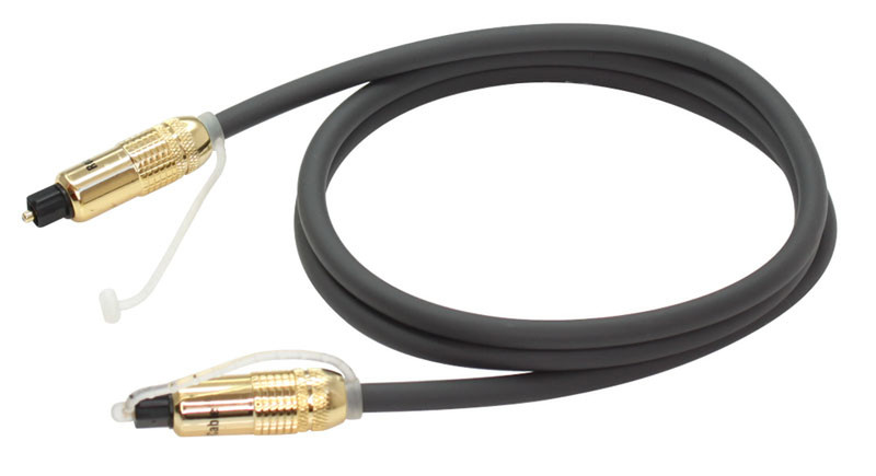 Real Cable OTTG/2M00 2m TOSLINK TOSLINK Schwarz Audio-Kabel