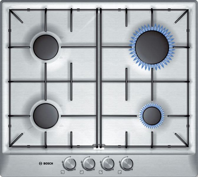 Bosch PCP615B80E built-in Gas hob Stainless steel hob