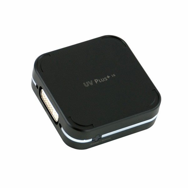 EVGA UV16-A1 USB 2.0 VGA Schwarz Kabelschnittstellen-/adapter