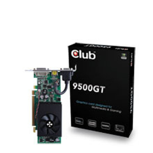 CLUB3D CGNX-G9524YLI 1GB GDDR2 graphics card