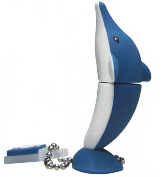 Emtec 8GB USB 2.0 Animals Dolphin 8ГБ USB 2.0 Тип -A Синий USB флеш накопитель