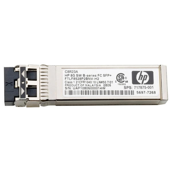 Hewlett Packard Enterprise MSA 10Gb Short Range iSCSI SFP+ 4-pack 10000Mbit/s SFP+ 850nm Multi-mode network transceiver module