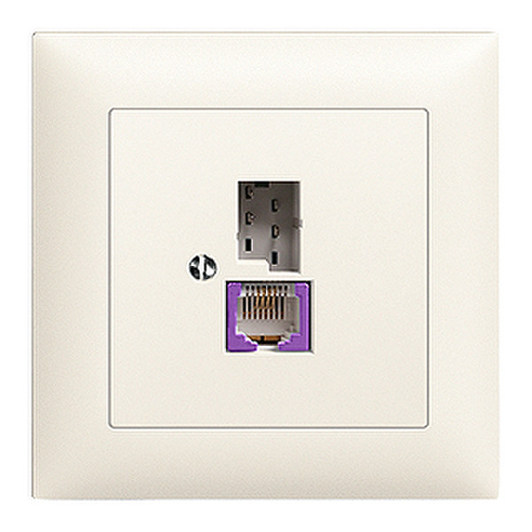 Feller 1130-128.FMI.BBU.61 Purple,White socket-outlet