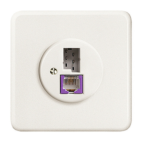 Feller 1130-128.PMI.BBU.61 Purple,White socket-outlet