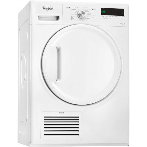 Whirlpool DDLX80112 Freestanding Front-load 8kg B White tumble dryer