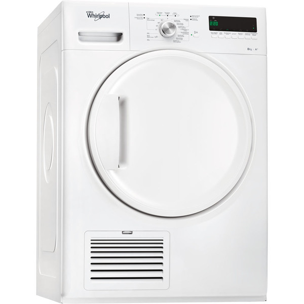 Whirlpool HDLX 80311 Freestanding Front-load 8kg A+ White