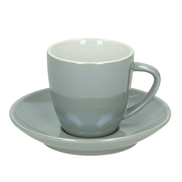 Tognana Porcellane Colortek Grau Tee 6Stück(e) Tasse & Becher