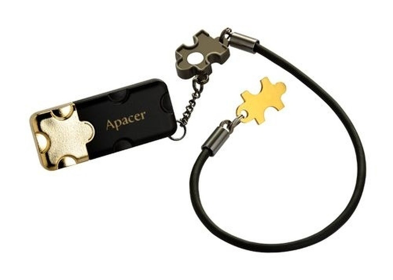 Apacer AH161 plus 8GB 8GB USB 2.0 Typ A Schwarz USB-Stick