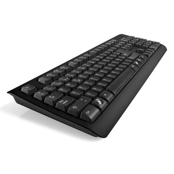 Soyntec Inpput T110 PS/2 QWERTY Черный клавиатура