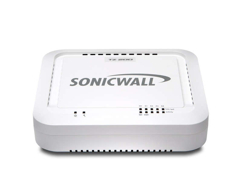 DELL SonicWALL TZ 200 Secure UPG 100Mbit/s Firewall (Hardware)