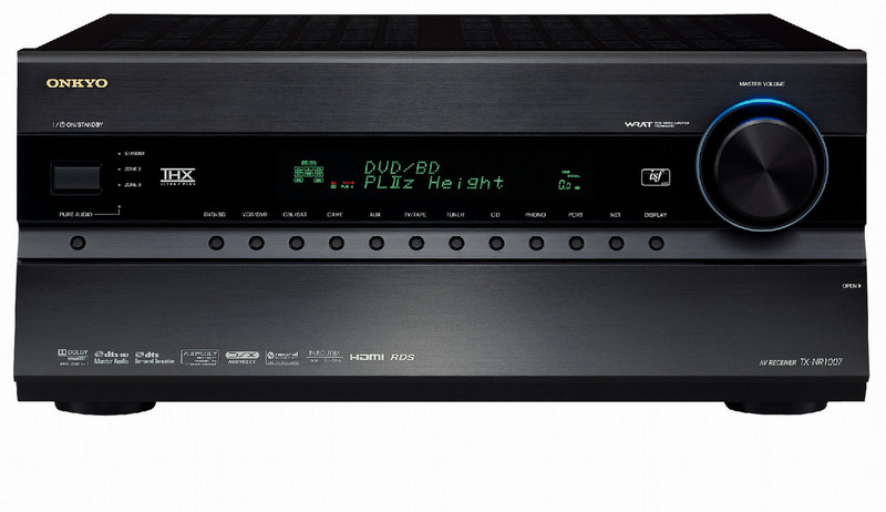 ONKYO TX-NR1007 9.2channels Black AV receiver