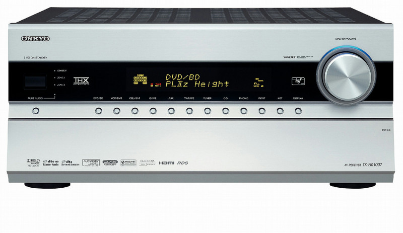 ONKYO TX-NR1007 9.2канала Cеребряный AV ресивер