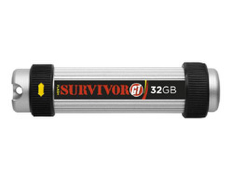 Corsair Survivor 32GB 32ГБ USB 2.0 Тип -A Cеребряный USB флеш накопитель