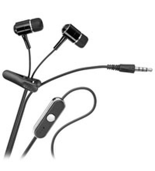 Wentronic Headset for iPhone Binaural Wired Black mobile headset