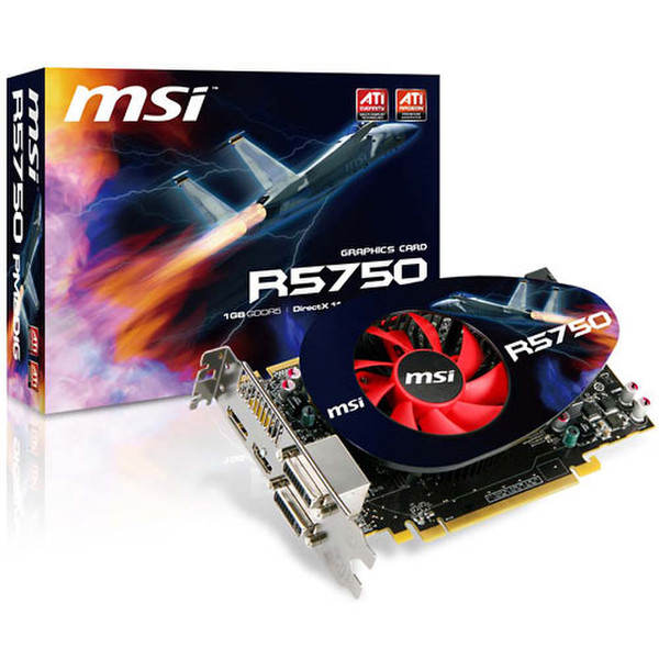 MSI R5750-PM2D1G 1GB GDDR5