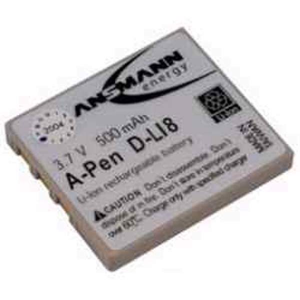 Ansmann A-Pen D Li 8 Lithium-Ion (Li-Ion) 500mAh 3.7V rechargeable battery