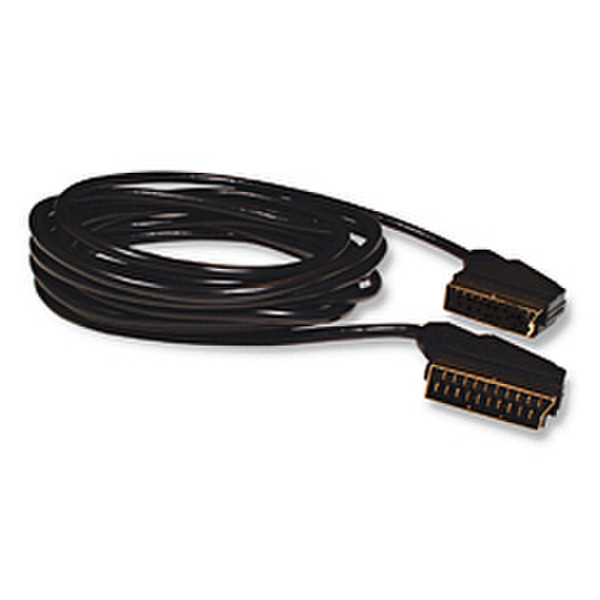 Belkin SCART extension 3м SCART (21-pin) SCART (21-pin) Черный SCART кабель