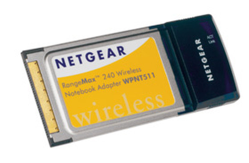 Netgear RangeMax 240 Внутренний WLAN 240Мбит/с сетевая карта